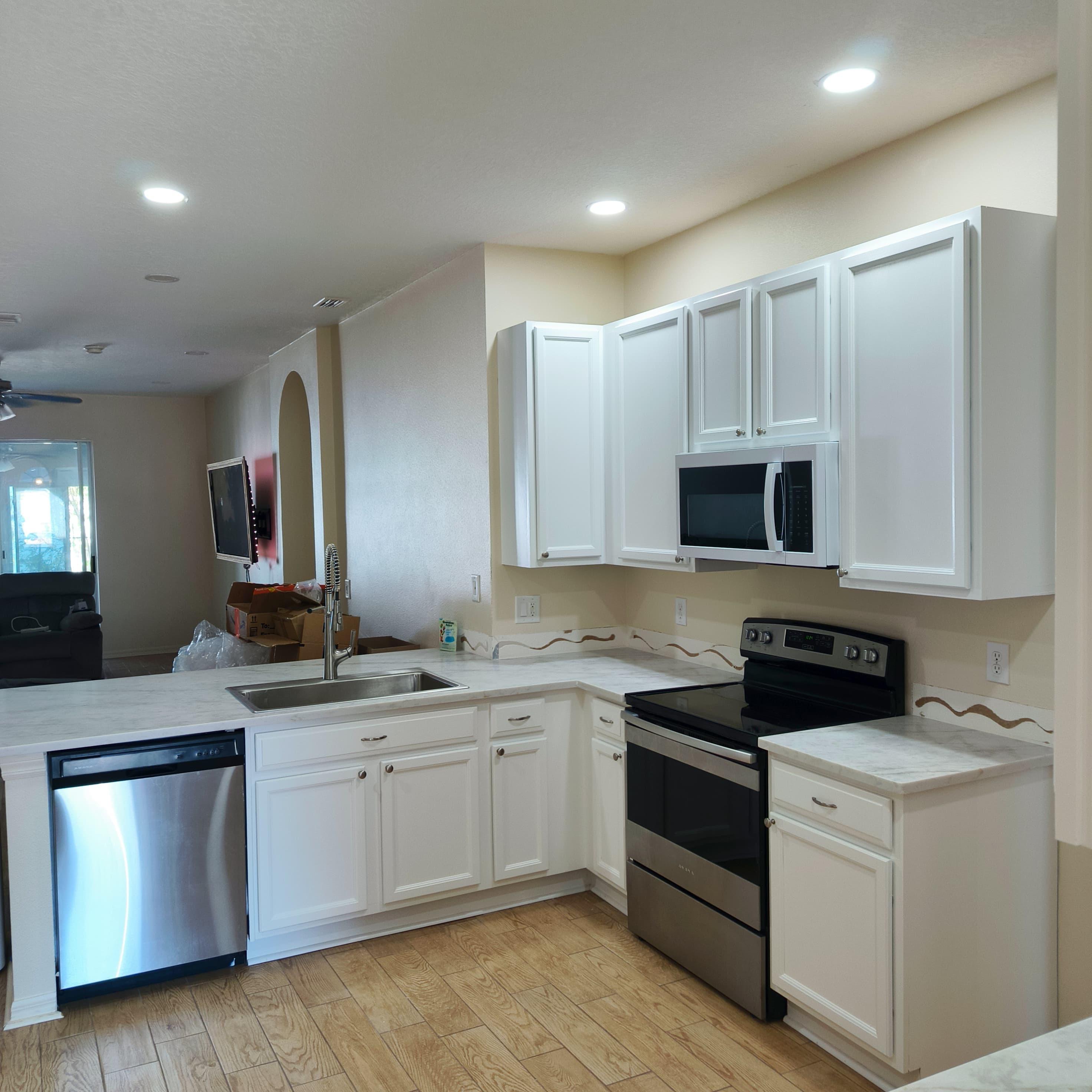 After photo · General Hernandez Painting