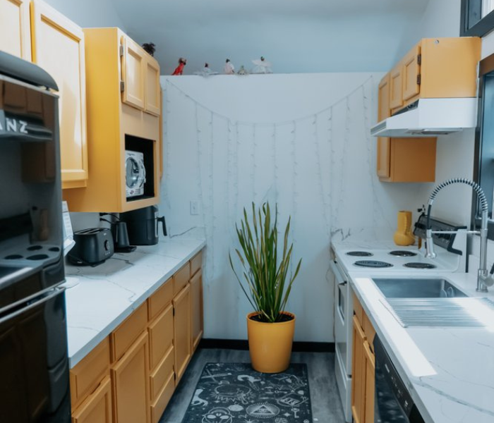 Completed kitchen transformation by Northwest Builders & Renovation
