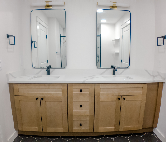 Completed kitchen transformation by Northwest Builders & Renovation