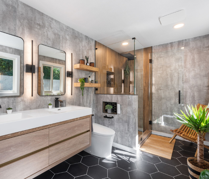 High-end kitchen design by Northwest Builders & Renovation