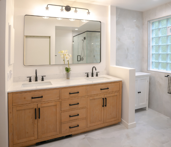 Custom kitchen cabinetry by Northwest Builders & Renovation