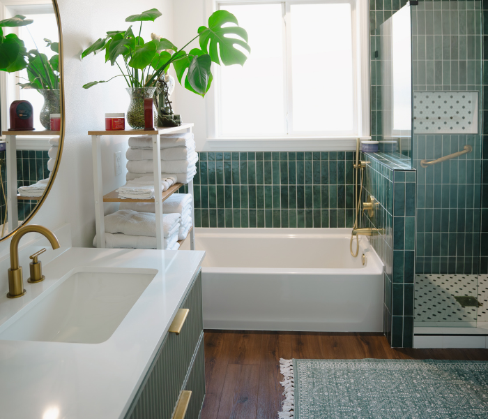 Modern kitchen remodel by Northwest Builders & Renovation