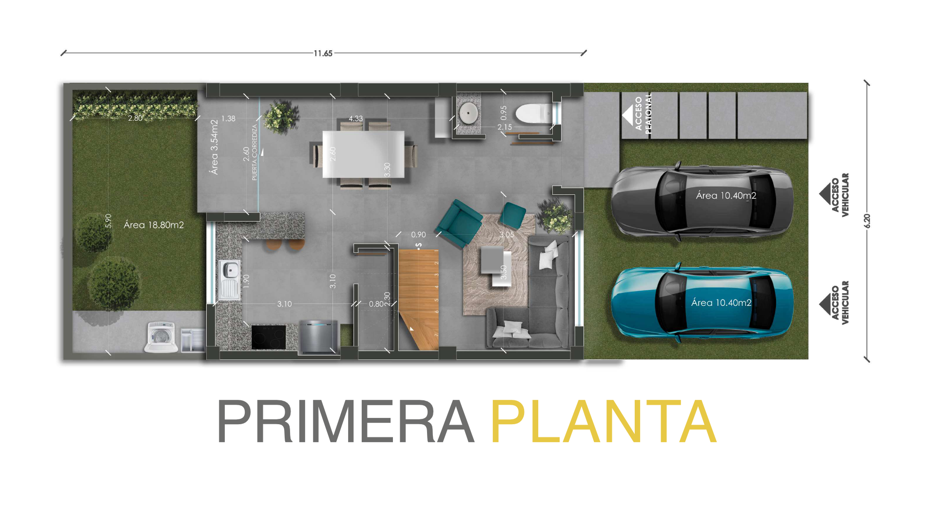 Plano — Primera planta
