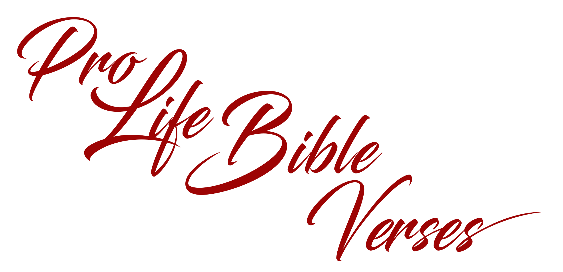 Pro-Life Bible Verses