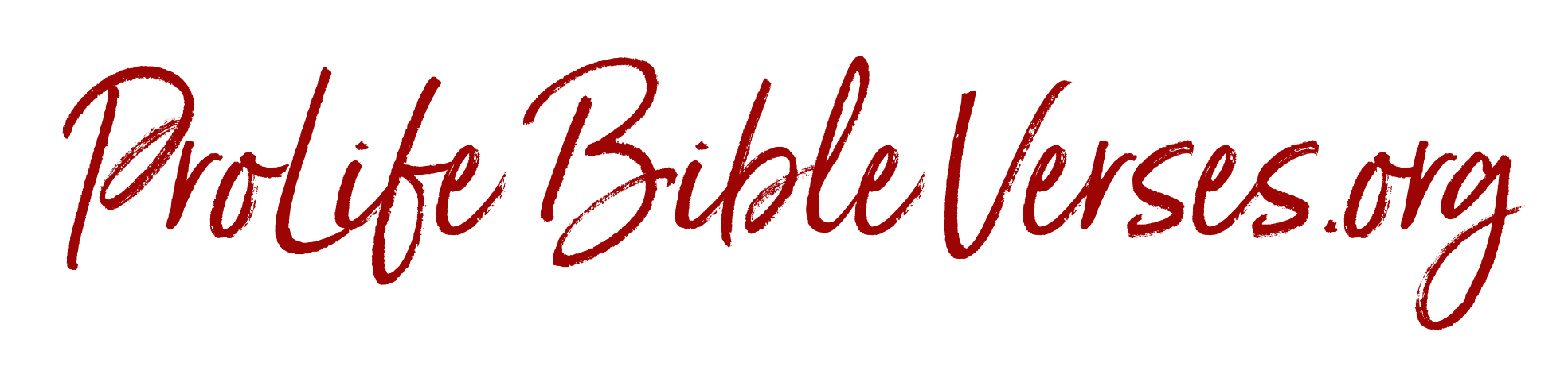 Pro-Life Bible Verses