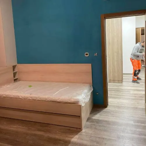 Vymalovaná ložnice