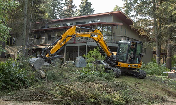 Lot clearing and brush removal