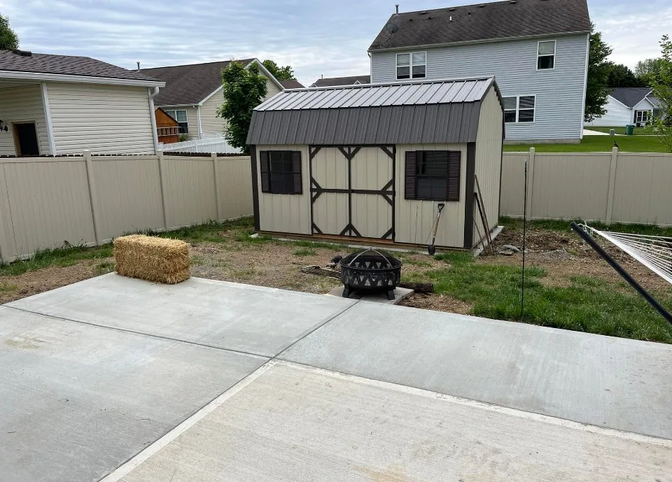Vinyl fence