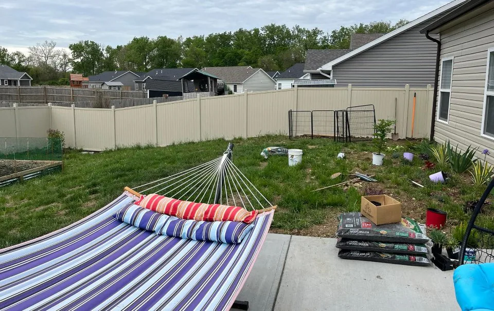 Vinyl fence