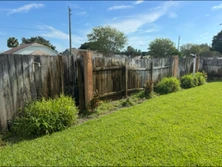 The old fence line this replaced