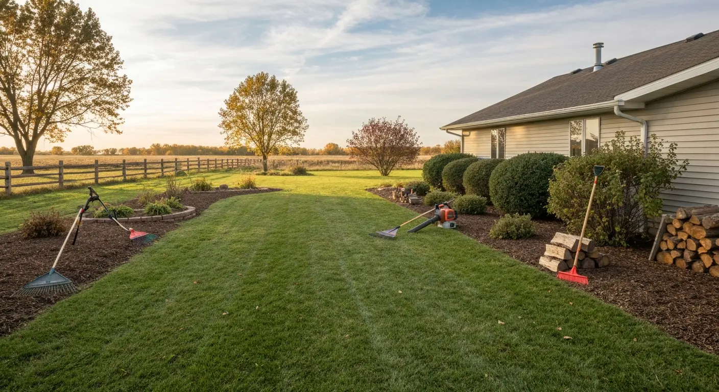 Seasonal yard preparation