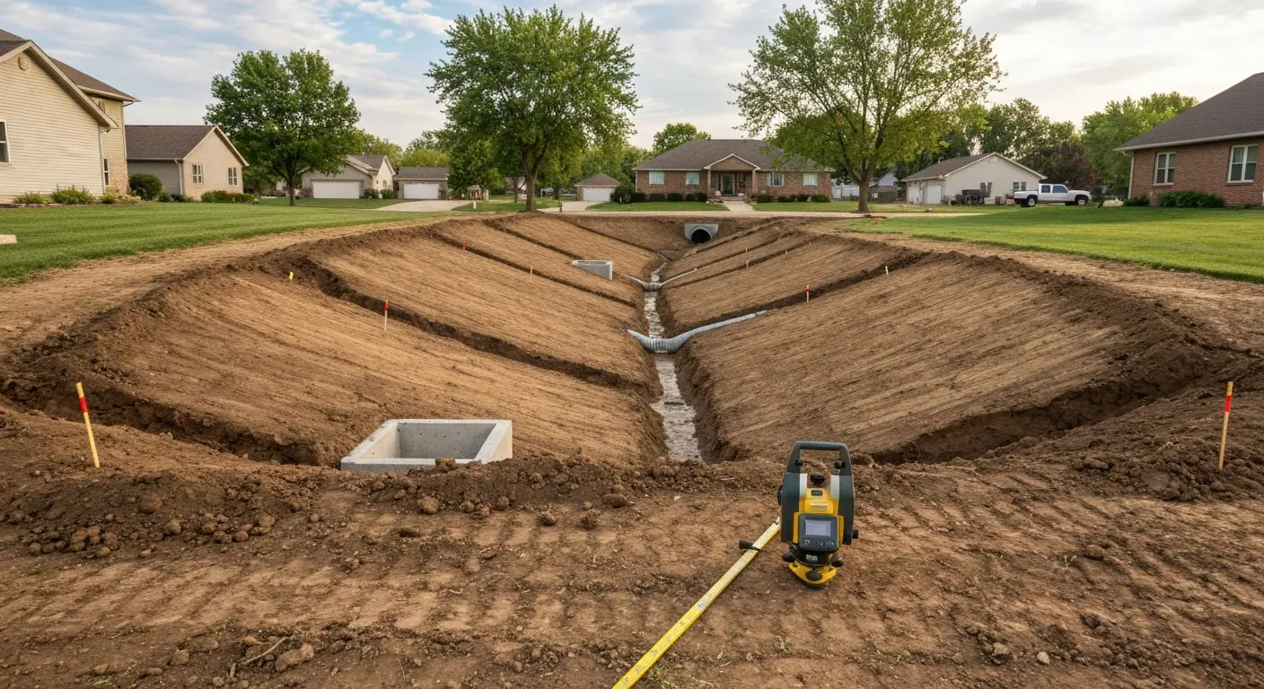 Site grading project