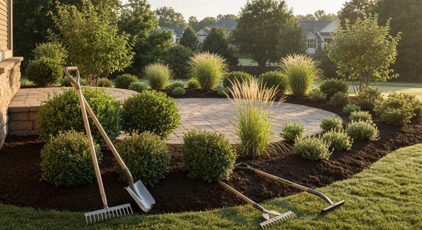 Landscape design and plants