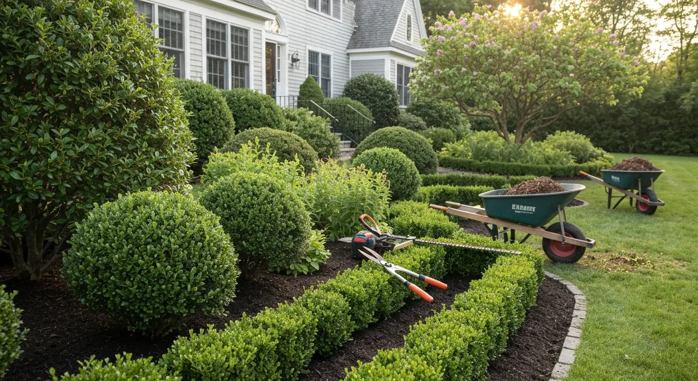 Plant installation and pruning