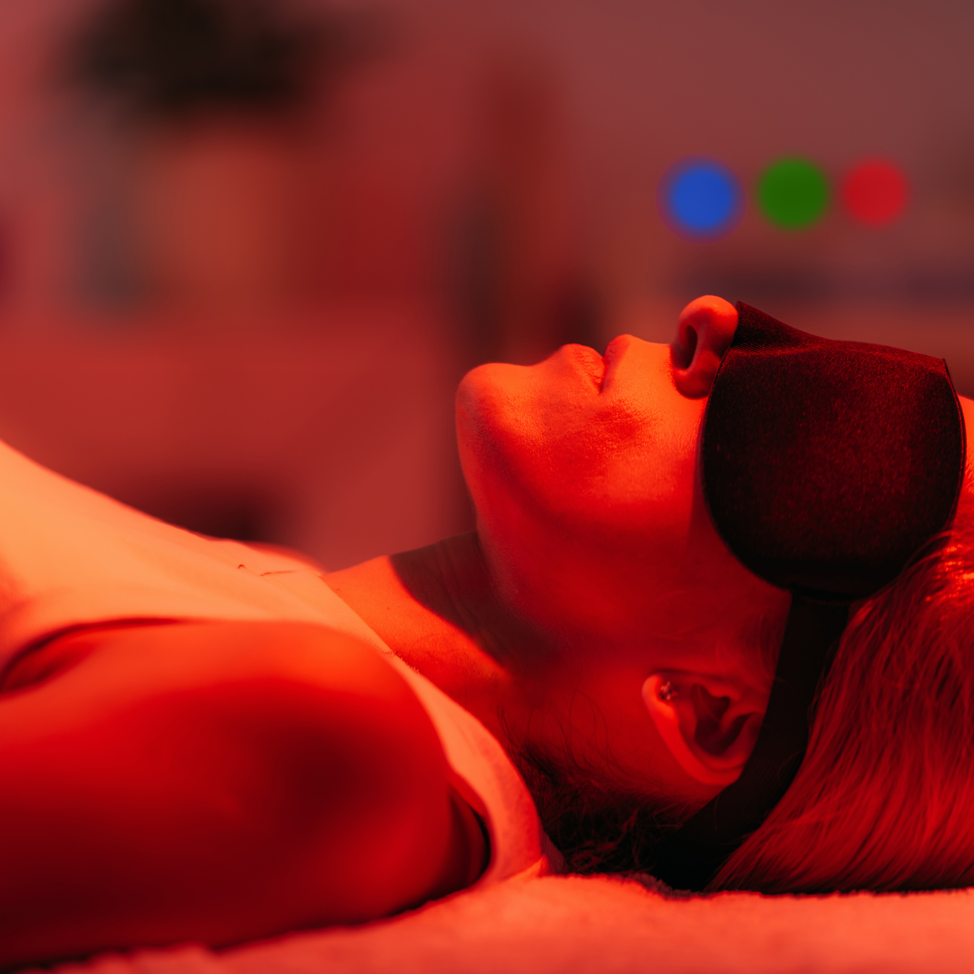 Red Light Therapy Setup