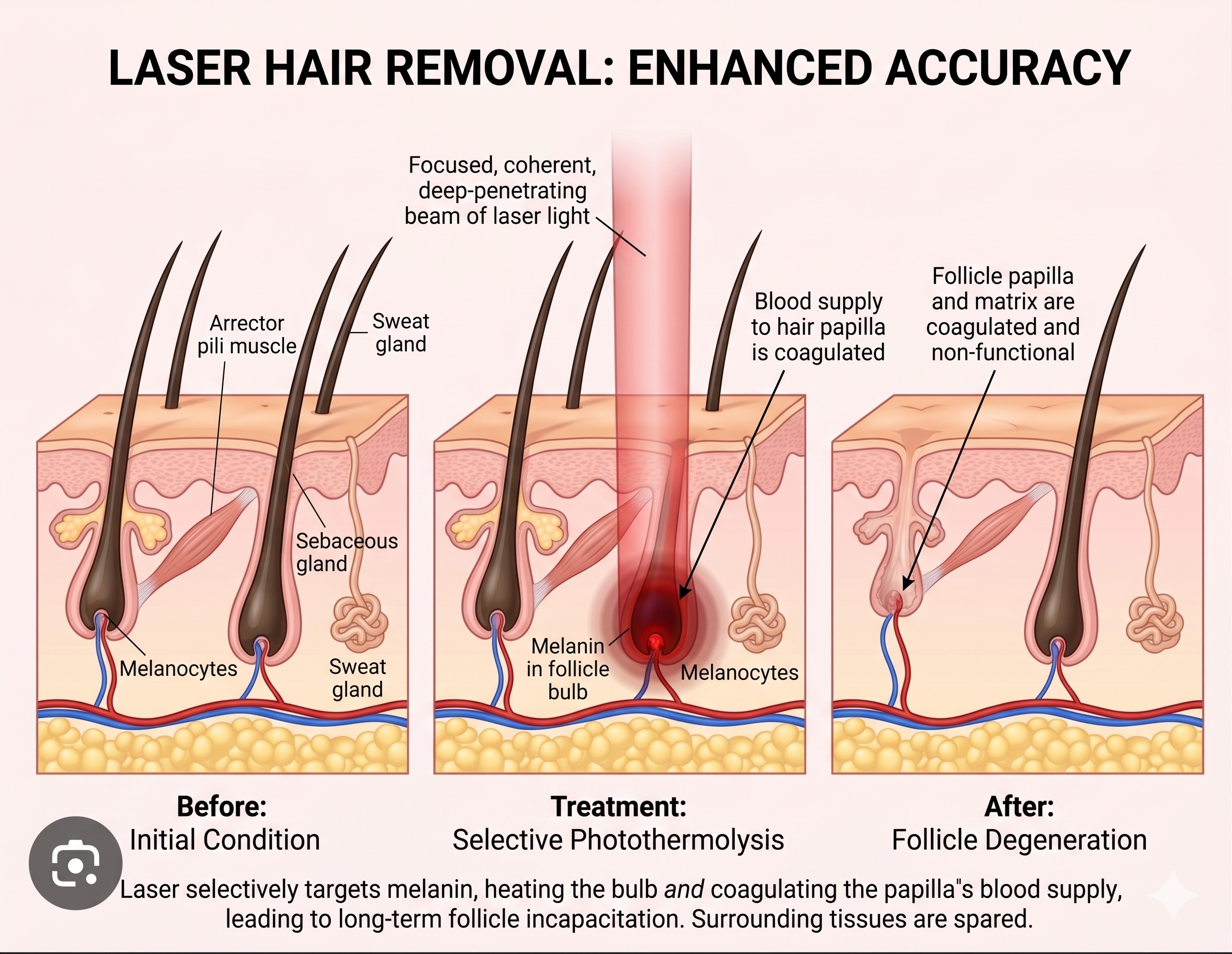 Laser Hair Removal Chart