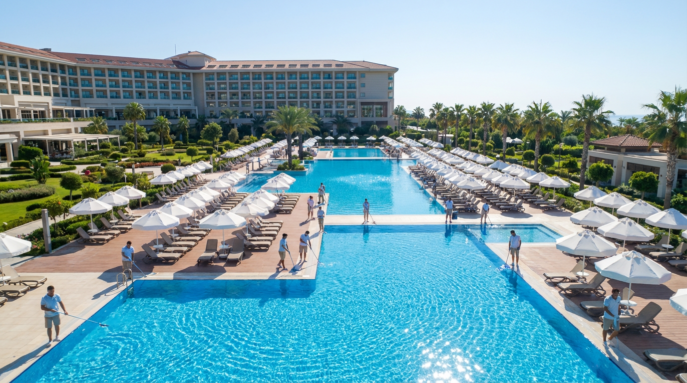 Commercial pool managed by Strong Refuge Pool