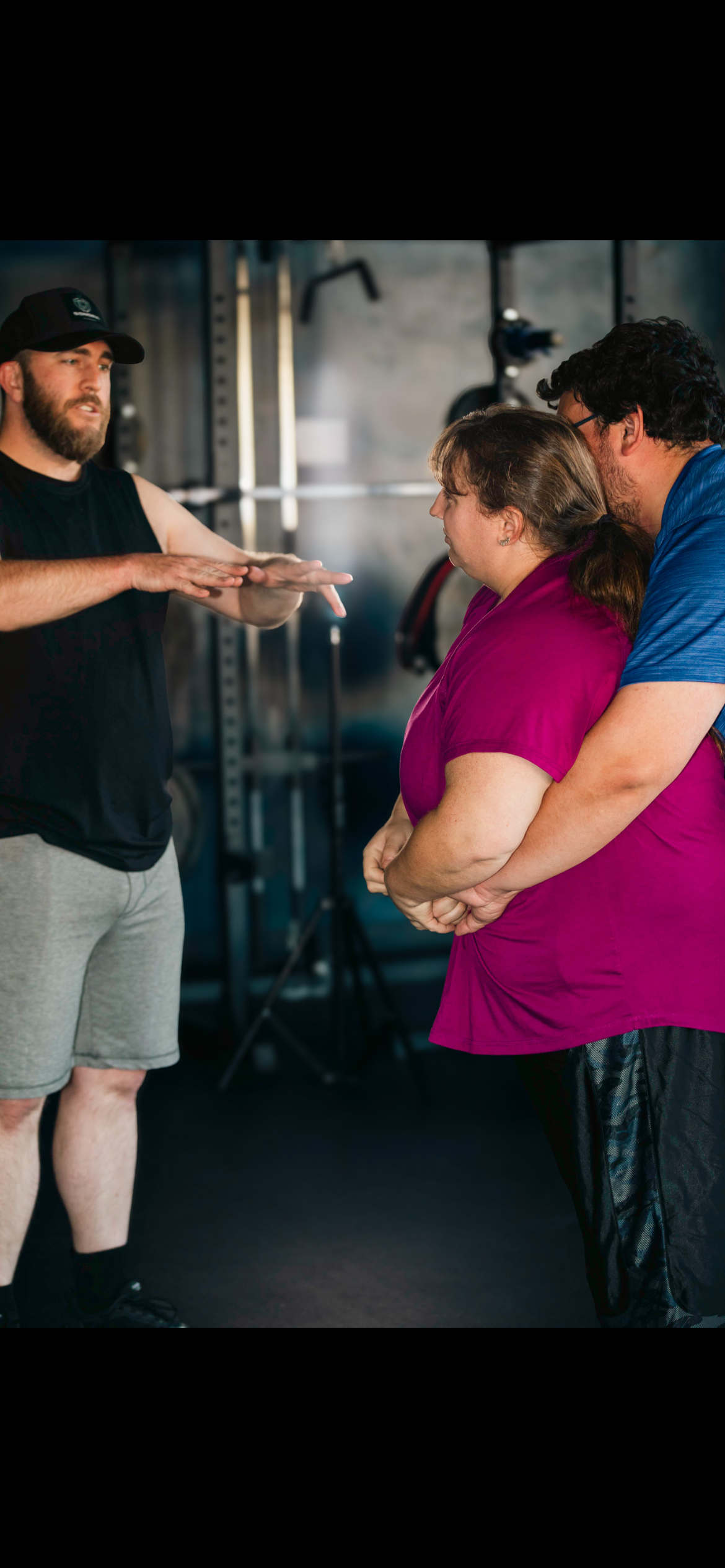 Self-protection technique demonstration