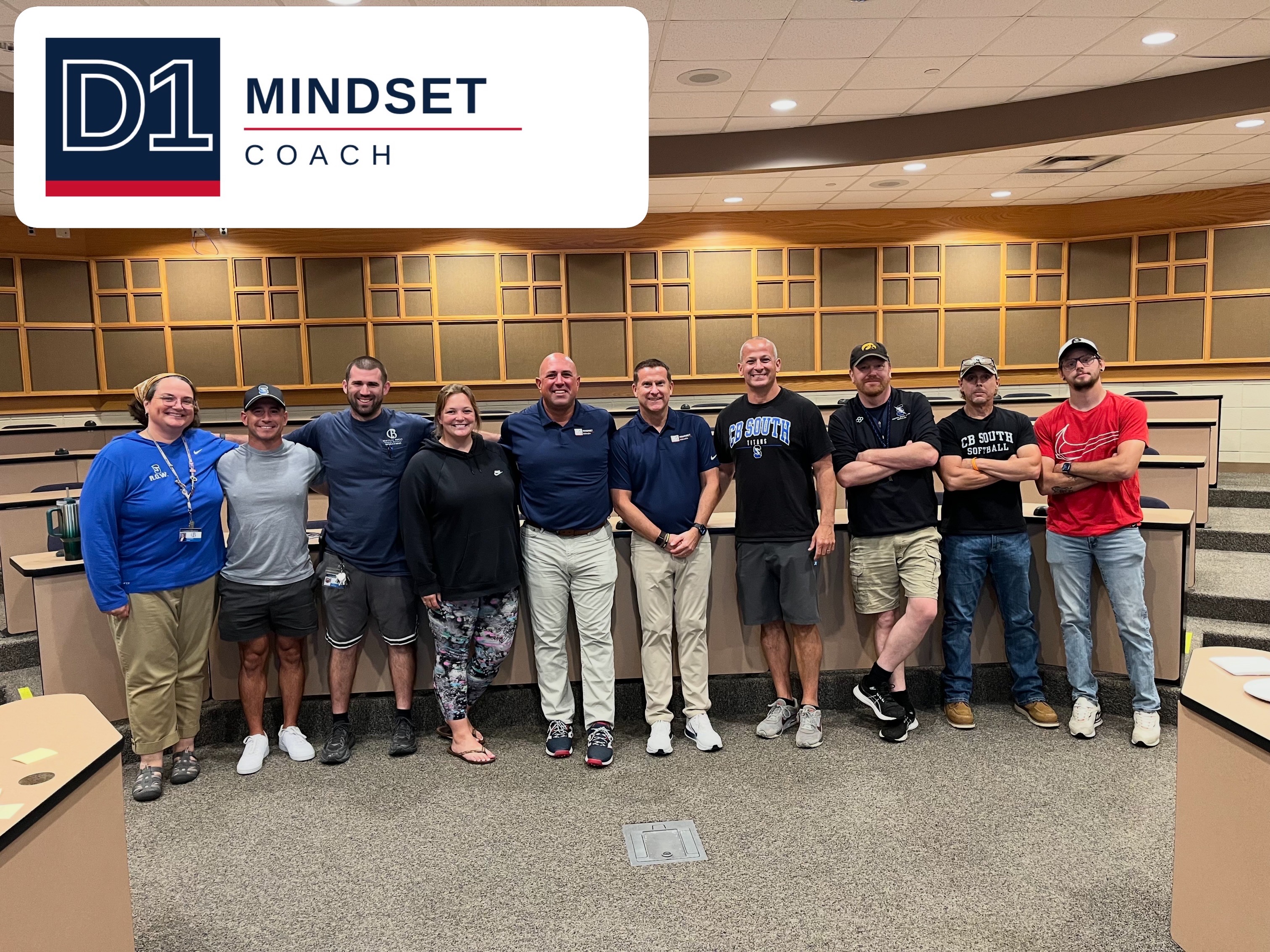 D1 Mindset Coach athletic department workshop