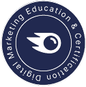 Digital marketing education and certification badge