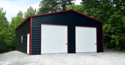 Recent steel workshop install by Southern Garage