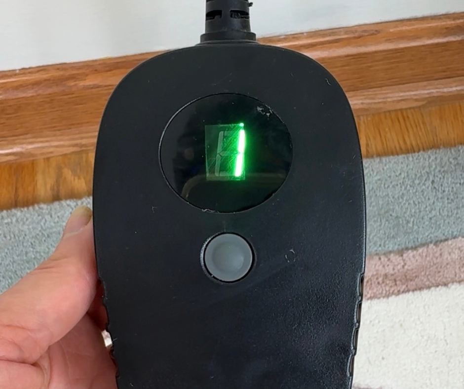Tower Garden pump timer set to the indoor setting Tower Garden pump timer set to the indoor setting