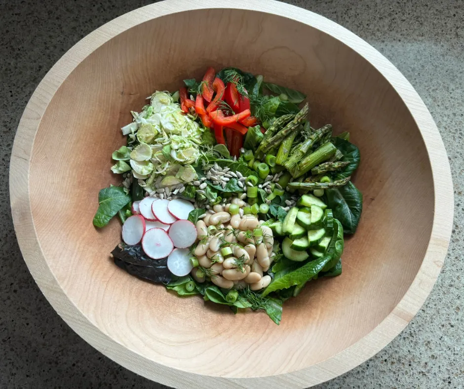 Salad of the Week: Lemon-Dill Asparagus & White Bean Bowl