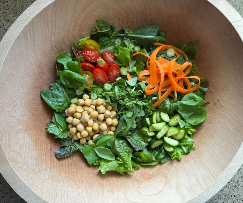 Caprese-Inspired Garden Bowl (Simple Prep)