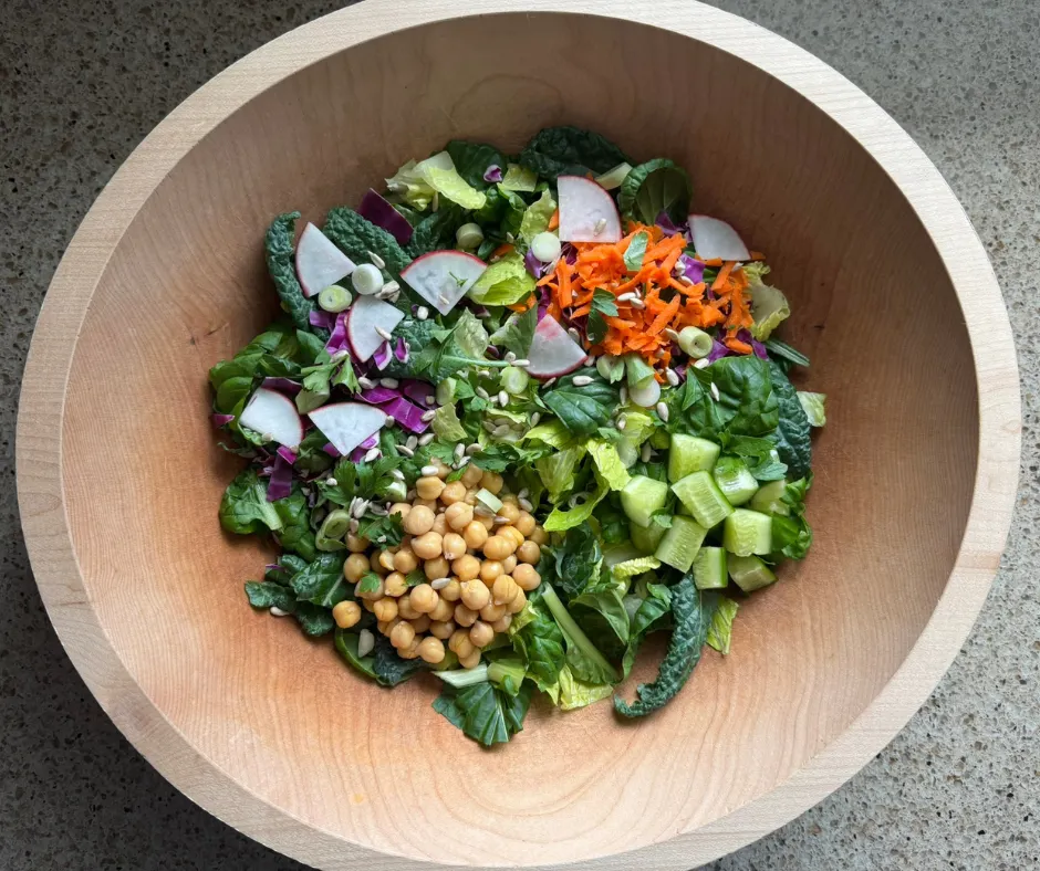 Lemon Herb Chickpea Crunch Bowl (Simple Prep)