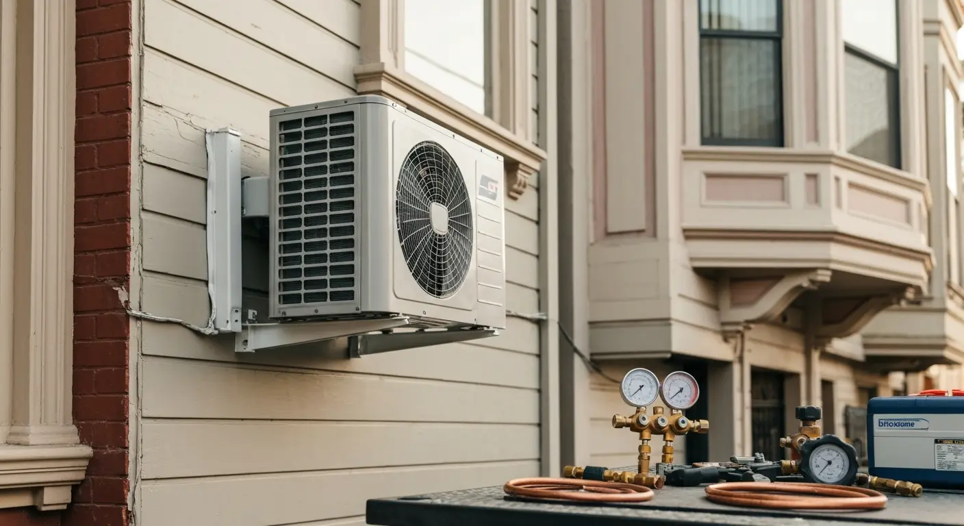 Air conditioning system for warm days