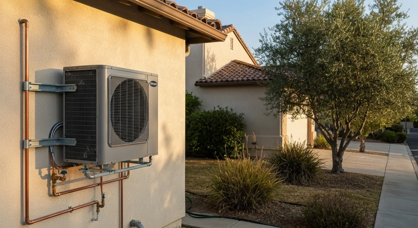 Heat pump installation
