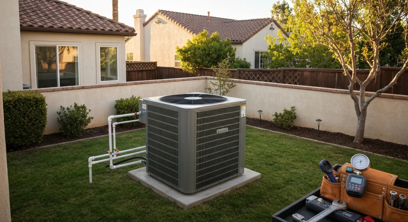Condenser unit replacement in San José