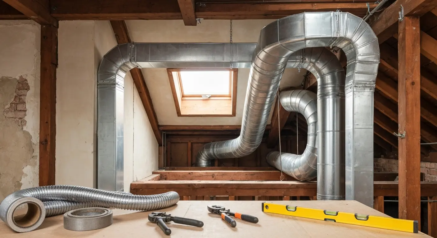 Ductwork installation