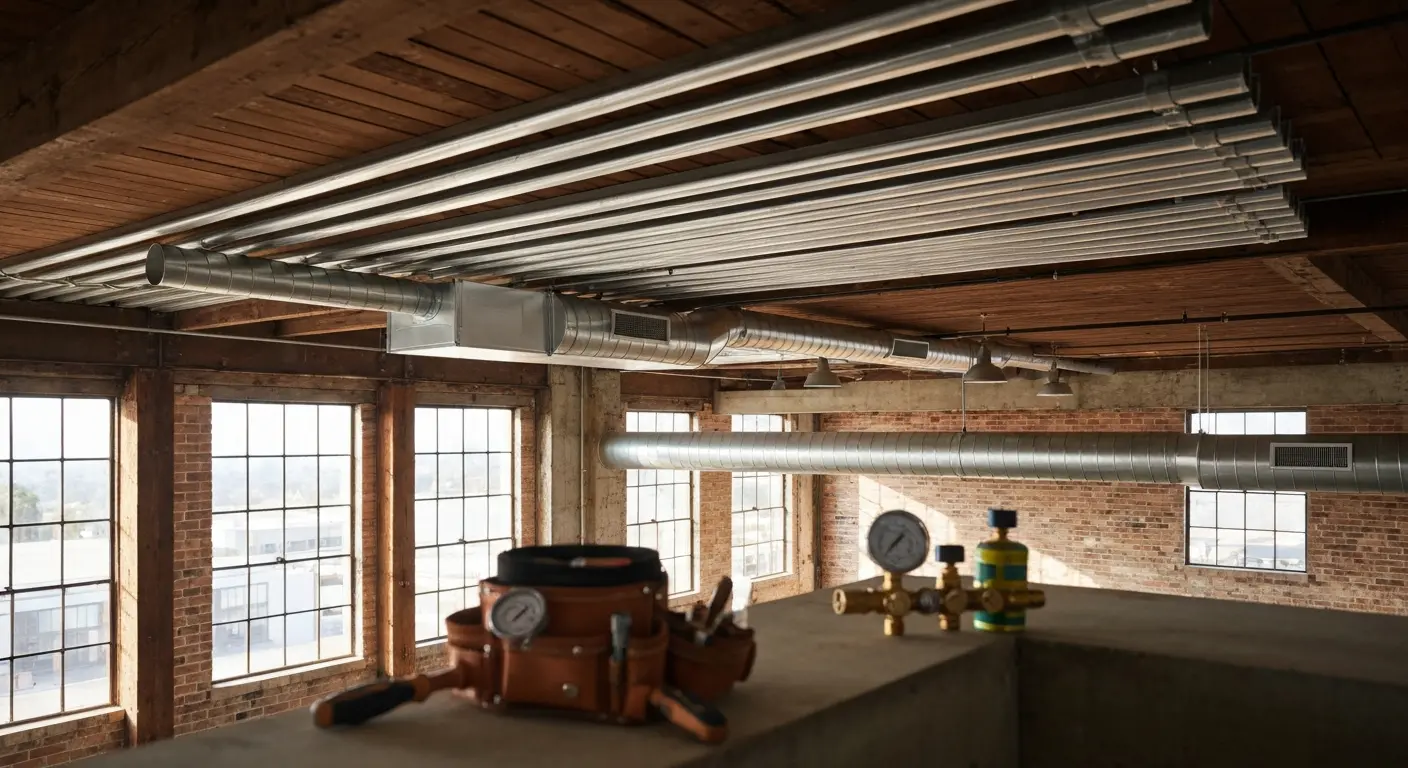 HVAC system installation