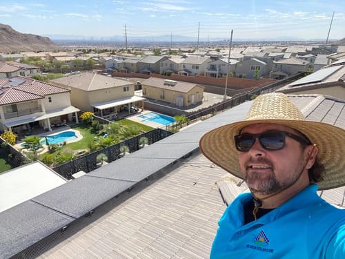 solar panel cleaning in Henderson