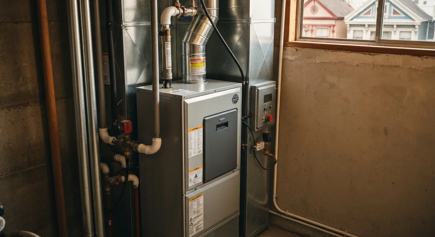Central heating system replacement