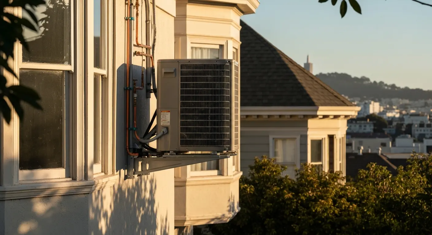 Air conditioning installation