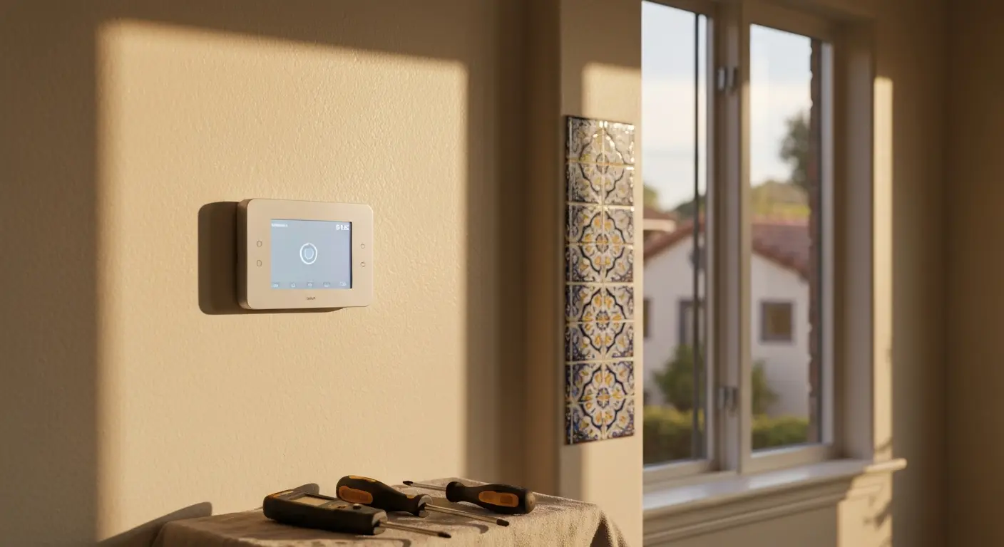 Smart thermostat installation