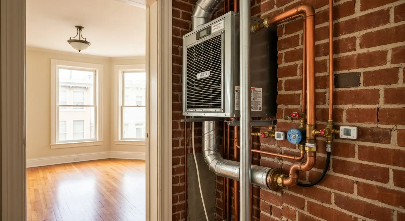 HVAC installation in Mission District building
