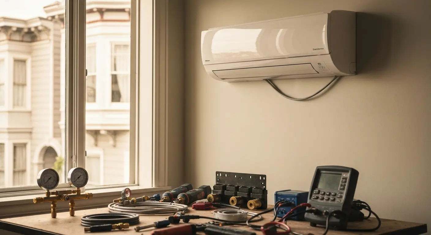 Air conditioning repair service in Outer Sunset