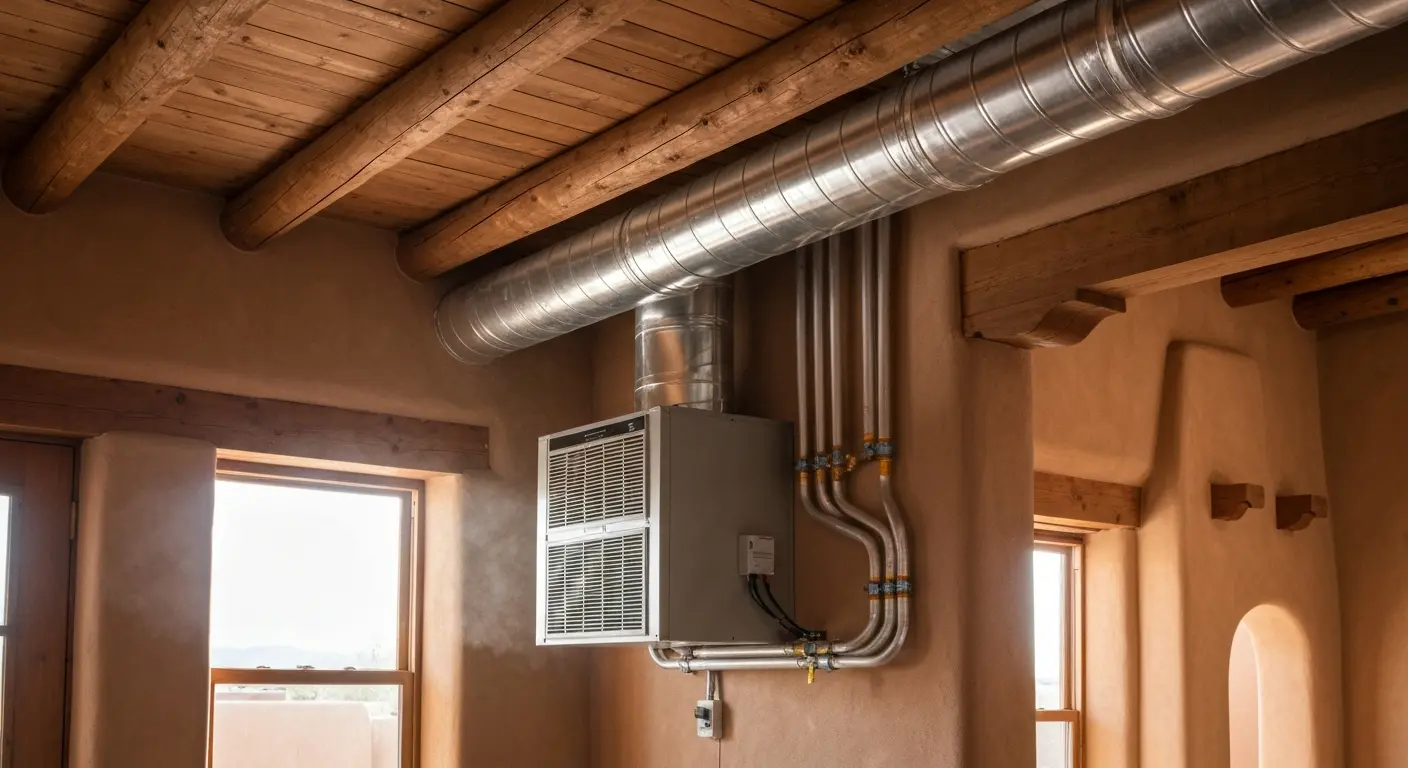 New HVAC system installation