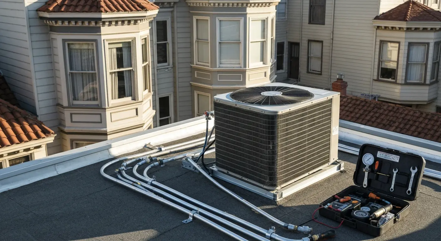 HVAC installation Russian Hill