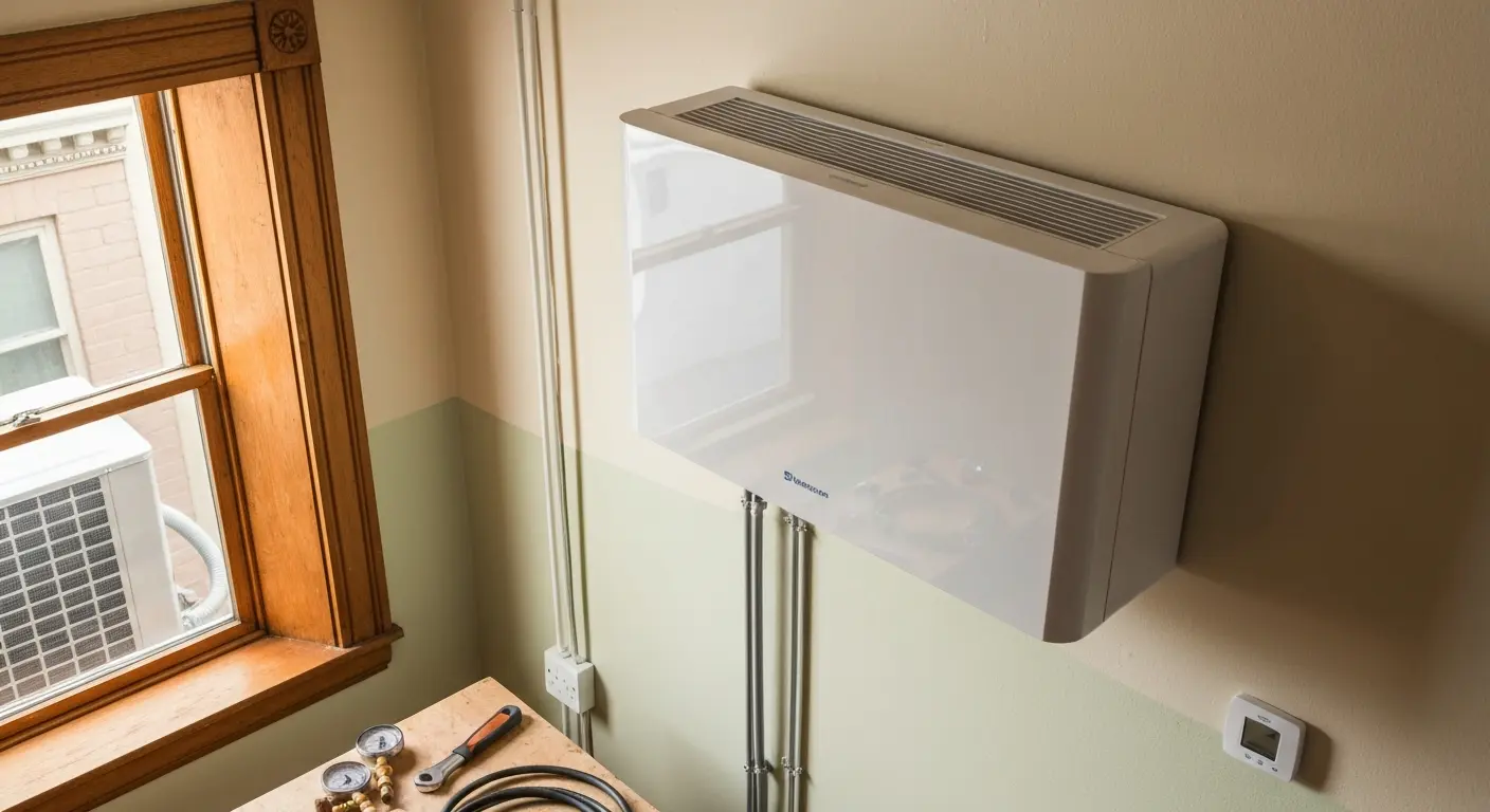 Air conditioning installation