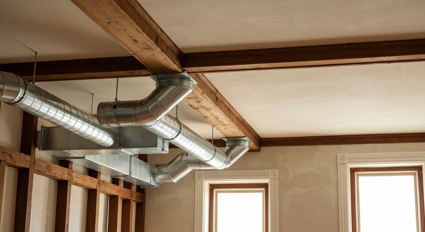 Ductwork layout for Mission District property