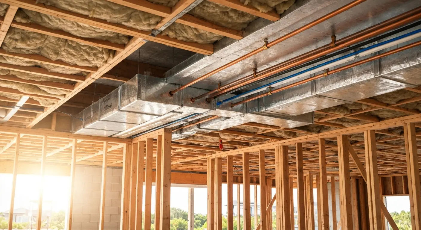 New construction HVAC installation North Beach