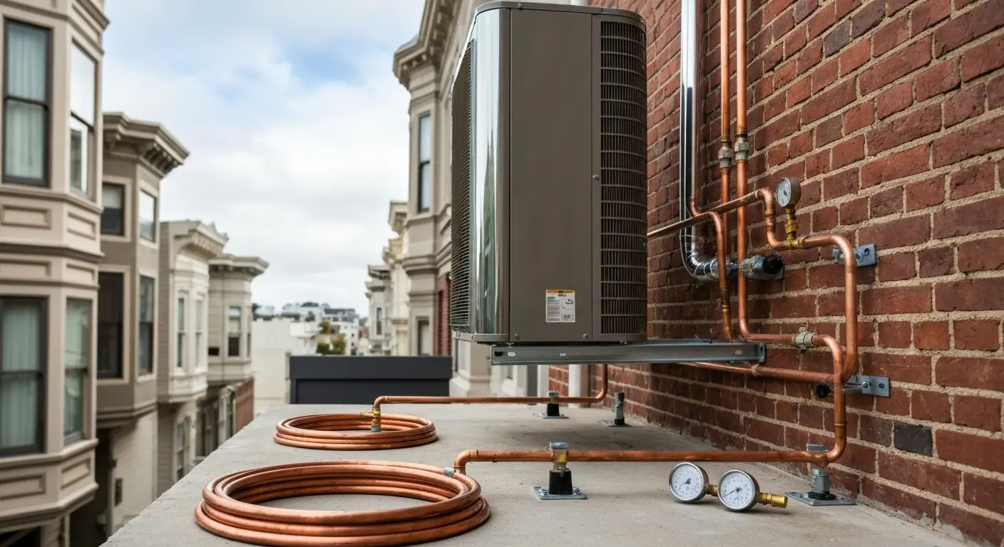 New HVAC system installation
