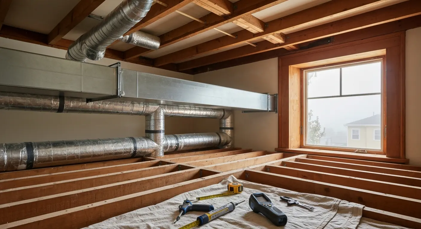 Ductwork installation