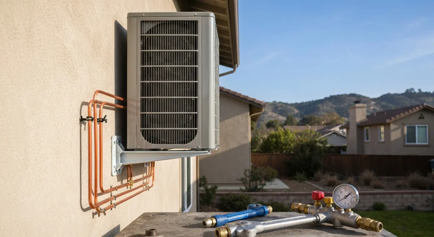 AC installation work
