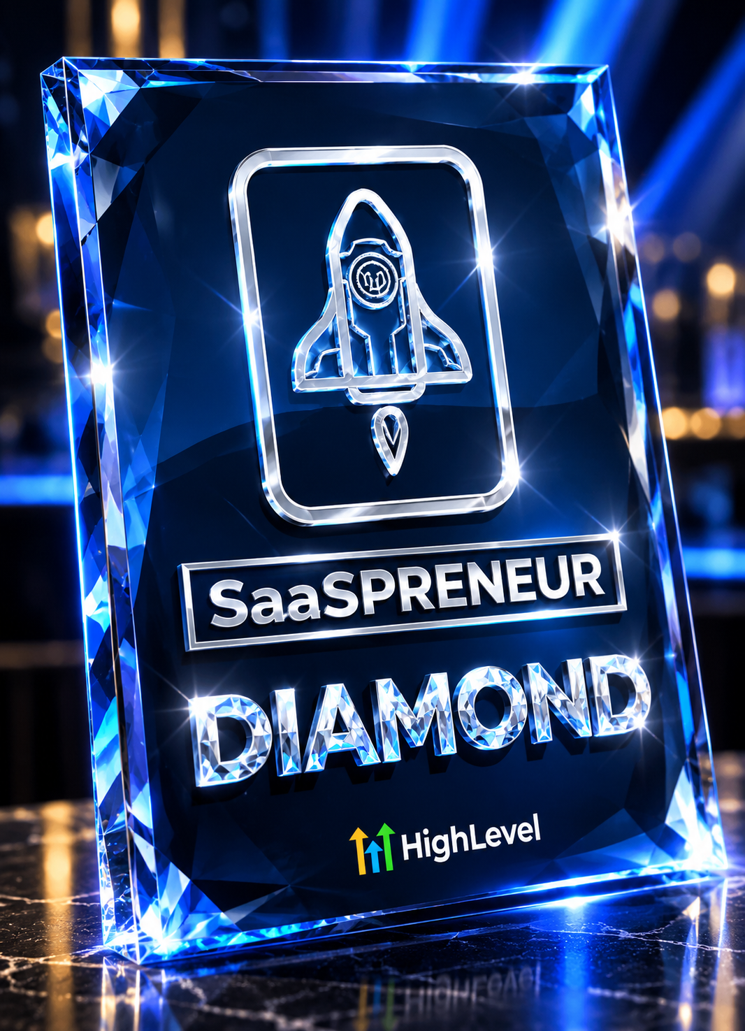 White Label Stack Diamond SaaSpreneur award