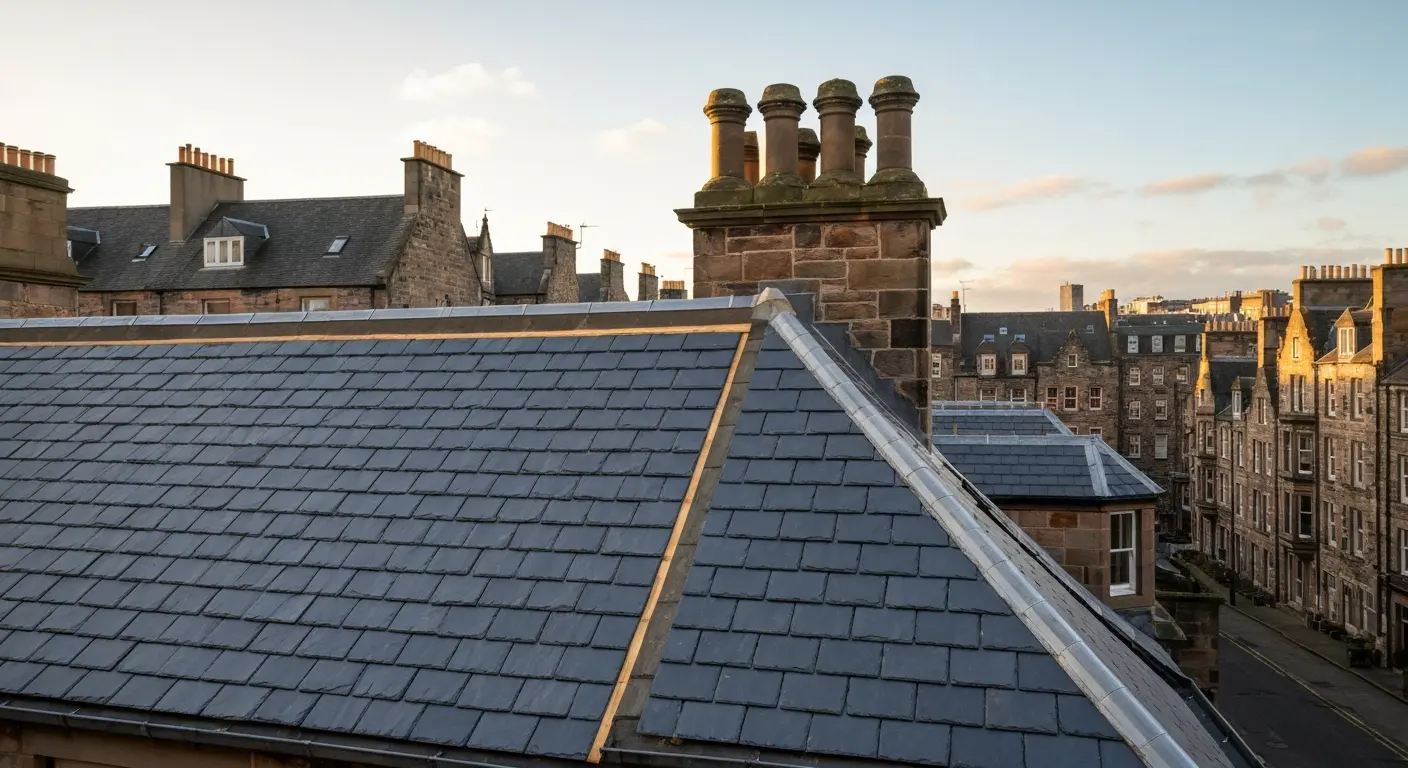 Roof replacement in Edinburgh
